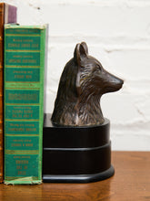 Load image into Gallery viewer, Wolf Vintage Heavy Bookends
