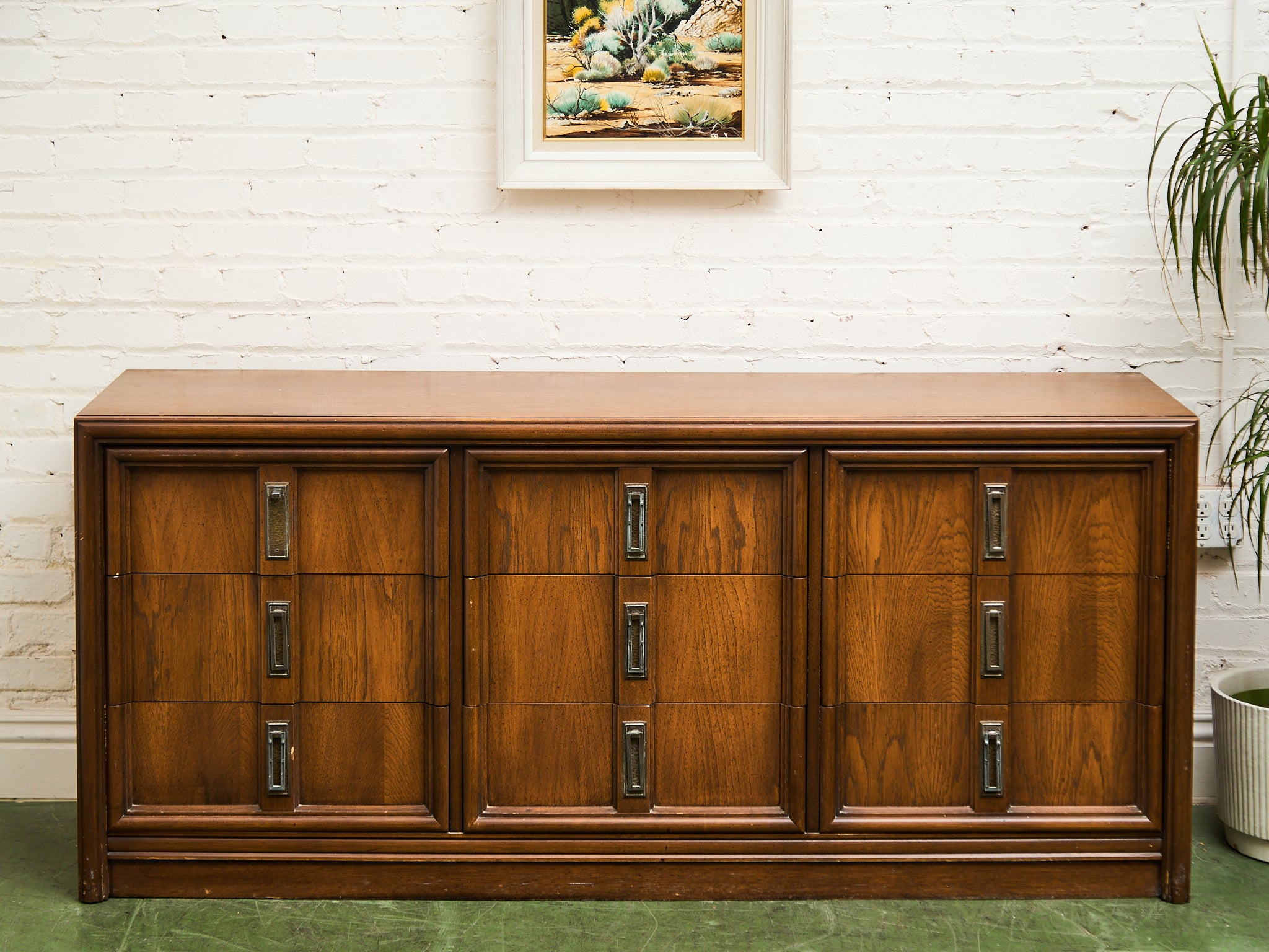 Vintage Nine Drawer 70's Dresser – Sunbeam Vintage Vintage Nine Drawer 70's Dresser – Sunbeam Vintage