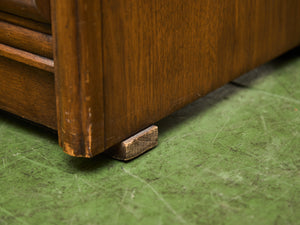 Pair of Double Drawer Mid Century Nightstands