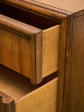 Load image into Gallery viewer, Pair of Double Drawer Mid Century Nightstands
