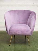 Load image into Gallery viewer, Lavender French Modern Vintage Chair
