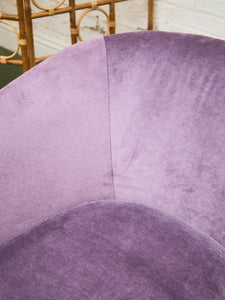 Lavender French Modern Vintage Chair