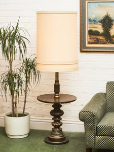 Ornate Hollywood Regency Floor Lamp