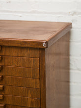 Load image into Gallery viewer, Mid-century Modern File Cabinet with Multiple Drawers Office Credenza Craft Cabinet
