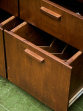 Load image into Gallery viewer, Mid-century Modern File Cabinet with Multiple Drawers Office Credenza Craft Cabinet
