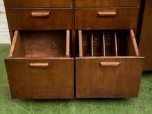 Load image into Gallery viewer, Mid-century Modern File Cabinet with Multiple Drawers Office Credenza Craft Cabinet
