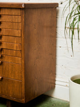 Load image into Gallery viewer, Mid-century Modern File Cabinet with Multiple Drawers Office Credenza Craft Cabinet
