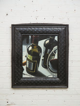 Load image into Gallery viewer, Vintage Still Life, Photo Realism, Wine Bottle, Painting
