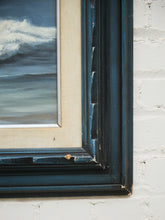 Load image into Gallery viewer, Mellow Blues Ocean Painting with Great Clouds by R.T.
