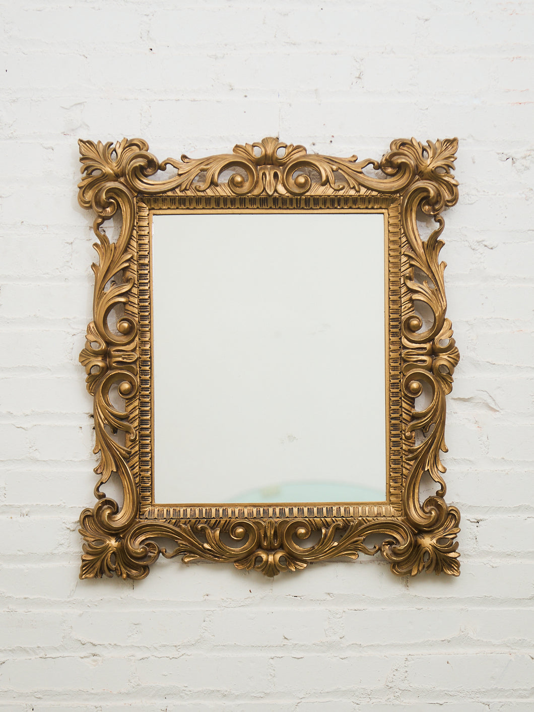 Ornate Vintage Mirror Rectangle