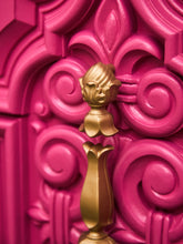 Load image into Gallery viewer, Fuchsia Ornate Hollywood Regency Large 12 Drawer Dresser
