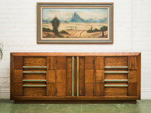 Load image into Gallery viewer, Lane Brutalist 9 drawer Dresser
