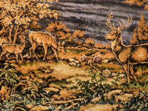 Vintage Deer Tapestry