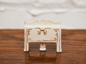 Porcelain Hand Painted Miniature Piano
