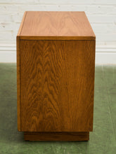 Load image into Gallery viewer, Boho Two Drawer Oak Nightstand
