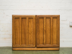 Oak Vintage Boho Cabinet