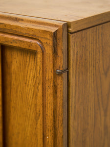 Oak Vintage Boho Cabinet