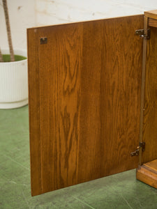 Oak Vintage Boho Cabinet