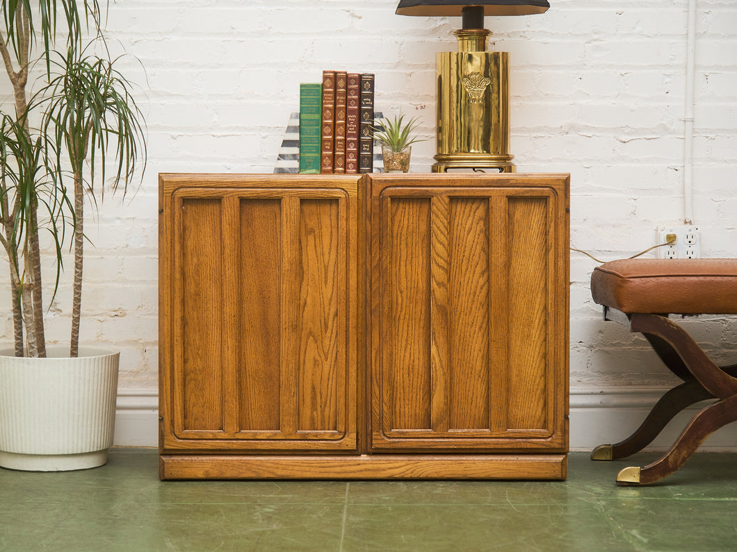Oak Vintage Boho Cabinet