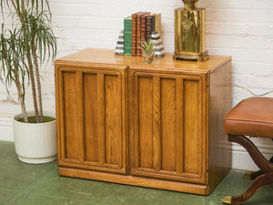 Oak Vintage Boho Cabinet