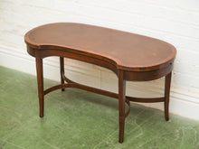 Load image into Gallery viewer, 19th Century Antique Mahogany Kidney Form Coffee Table
