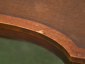 19th Century Antique Mahogany Kidney Form Coffee Table