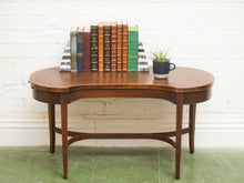 Load image into Gallery viewer, 19th Century Antique Mahogany Kidney Form Coffee Table
