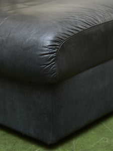 Leather 1970’s Plinth Ottoman