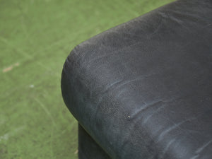 Leather 1970’s Plinth Ottoman