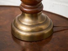 Load image into Gallery viewer, Turned Wood Vintage Lamp
