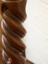 Load image into Gallery viewer, Turned Wood Vintage Lamp

