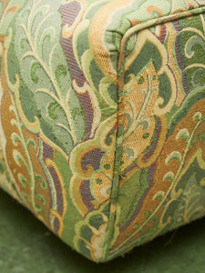 Wild Leaf 1970’s Chair and Ottoman