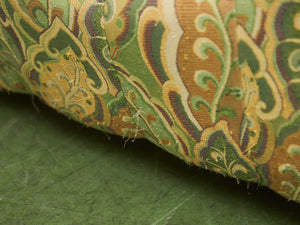 Wild Leaf 1970’s Chair and Ottoman