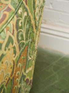 Wild Leaf 1970’s Chair and Ottoman