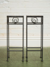 Load image into Gallery viewer, Vintage Tile Drink Tea Plant Table
