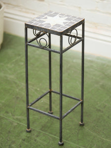 Vintage Tile Drink Tea Plant Table