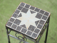 Load image into Gallery viewer, Vintage Tile Drink Tea Plant Table
