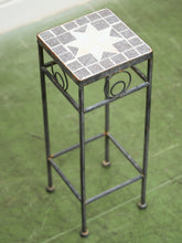 Load image into Gallery viewer, Vintage Tile Drink Tea Plant Table
