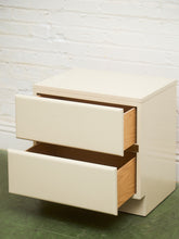 Load image into Gallery viewer, Post Modern Single Double Drawer Nightstand
