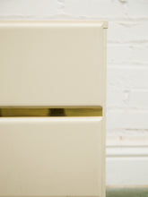 Load image into Gallery viewer, Post Modern Single Double Drawer Nightstand
