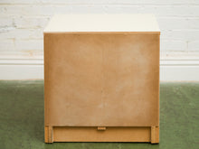 Load image into Gallery viewer, Post Modern Single Double Drawer Nightstand

