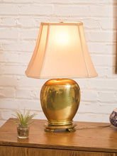 Load image into Gallery viewer, Brass Vintage 1970’s Antique Style Lamp
