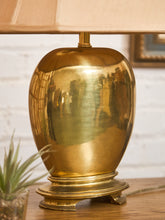 Load image into Gallery viewer, Brass Vintage 1970’s Antique Style Lamp
