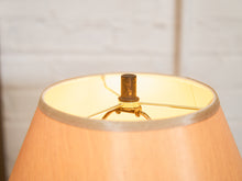 Load image into Gallery viewer, Glazed Turquoise and Brown Lamp
