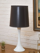 Load image into Gallery viewer, Tulip Base Vintage Lamp Black Shade
