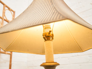 Arts and Crafts Iron Footed Floor Lamp 1910