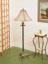 Load image into Gallery viewer, Arts and Crafts Iron Footed Floor Lamp 1910
