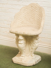Load image into Gallery viewer, Pair of Vintage Grotto Cement Stone Garden Chairs
