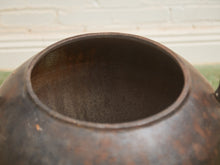Load image into Gallery viewer, Large Kramer Brothers Cast Iron Planter Pot in Black Finish
