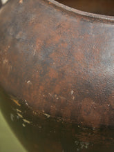 Load image into Gallery viewer, Large Kramer Brothers Cast Iron Planter Pot in Black Finish
